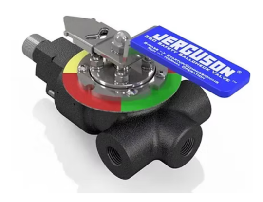 Jerguson 360 Series Metal Seated Safety Ballcheck Valves